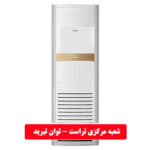 کولر گازی ایستاده ويربل 36000  سرد و گرم روتاري تروپيکال تک فن مدل WTFE-36HO3RAFA